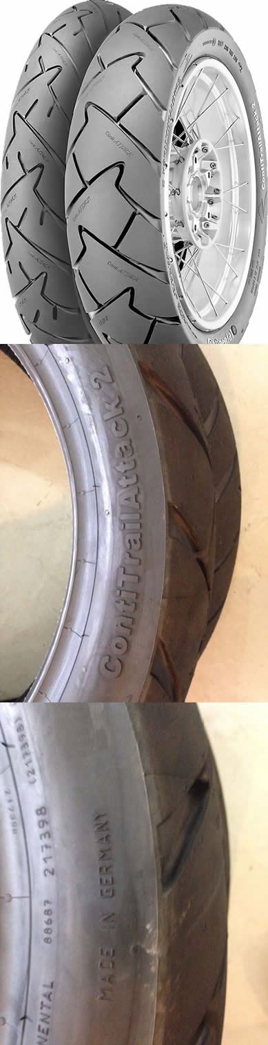 Caucho Trasero 150/70 R17 Caucho Delantero 110/80 R19