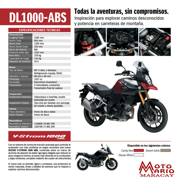 Motos Suzuki DL1000